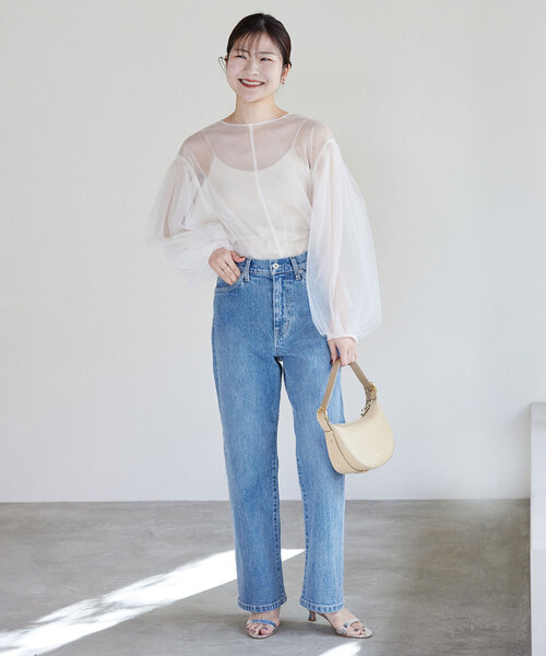 追加4》LE DENIM ストレートパンツ（デニムパンツ）｜SLOBE IENA
