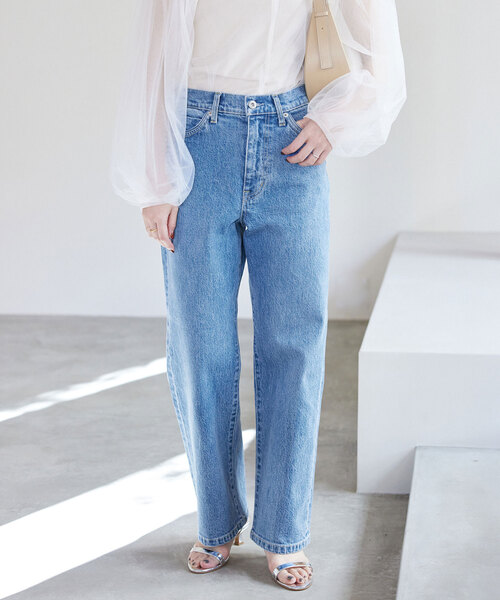 追加4》LE DENIM ストレートパンツ（デニムパンツ）｜SLOBE IENA