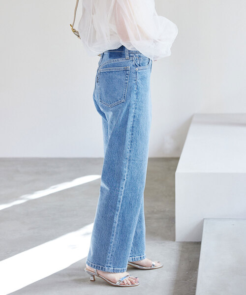 追加4》LE DENIM ストレートパンツ（デニムパンツ）｜SLOBE IENA
