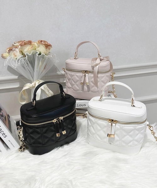 apres jour（アプレジュール）の「【apres jour×ARIAZ】バニティバッグ（ショルダーバッグ・レディース・ブラック/ベビーピンク/ホワイト/その他/ワインレッド/アイボリー・FREE）」の13枚目の写真