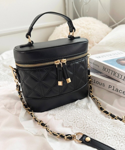 apres jour（アプレジュール）の「【apres jour×ARIAZ】バニティバッグ（ショルダーバッグ・レディース・ブラック/ベビーピンク/ホワイト/その他/ワインレッド/アイボリー・FREE）」の7枚目の写真