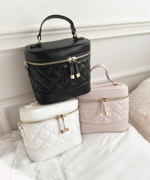 apres jour（アプレジュール）の「【apres jour×ARIAZ】バニティバッグ（ショルダーバッグ・レディース・ブラック/ベビーピンク/ホワイト/その他/ワインレッド/アイボリー・FREE）」の12枚目の写真