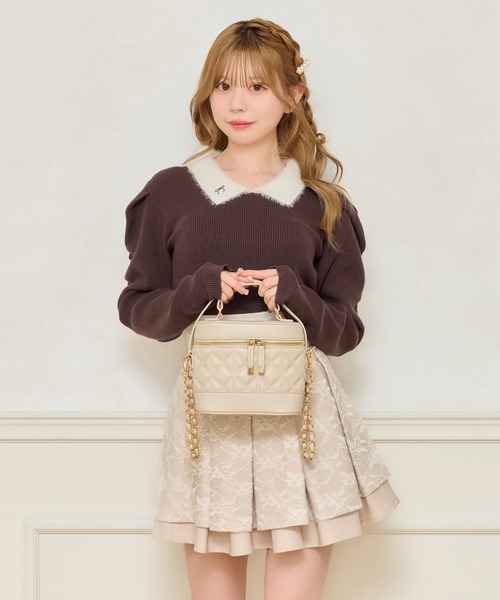 apres jour（アプレジュール）の「【apres jour×ARIAZ】バニティバッグ（ショルダーバッグ・レディース・ブラック/ベビーピンク/ホワイト/その他/ワインレッド/アイボリー・FREE）」の17枚目の写真