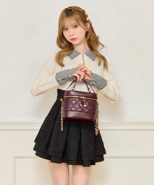 apres jour（アプレジュール）の「【apres jour×ARIAZ】バニティバッグ（ショルダーバッグ・レディース・ブラック/ベビーピンク/ホワイト/その他/ワインレッド/アイボリー・FREE）」の21枚目の写真