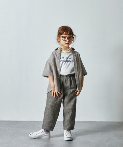 EAST END HIGHLANDERS（イーストエンドハイランダーズ）の「East End Highlanders / ラウンジパンツ<100-120cm>（その他パンツ・キッズ・ベージュ/イエロー/グレー/グレー系その他・120/110/100）」の15枚目の写真
