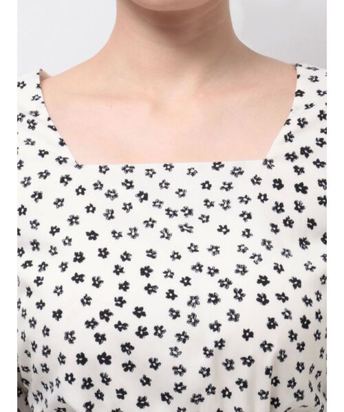 GYDA（ジェイダ）の「BACKリボンスクエアネックブラウス（シャツ/ブラウス・レディース・ブラック/オフホワイト/その他1・FREE）」の15枚目の写真