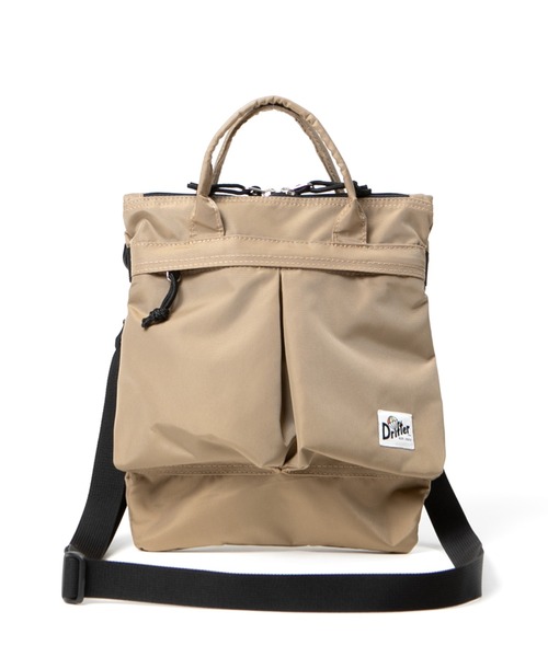 Drifter(ドリフター)の「HELMET BAG S/ヘルメットバッグ Sサイズ(ショルダーバッグ・レディース・ブラック/ターコイズブルー/ライトイエロー/ホワイト/タン・FREE)」の4枚目の写真