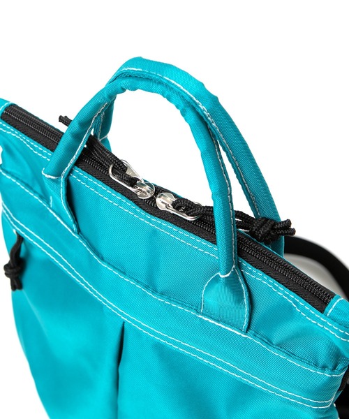 Drifter(ドリフター)の「HELMET BAG S/ヘルメットバッグ Sサイズ(ショルダーバッグ・レディース・ブラック/ターコイズブルー/ライトイエロー/ホワイト/タン・FREE)」の21枚目の写真