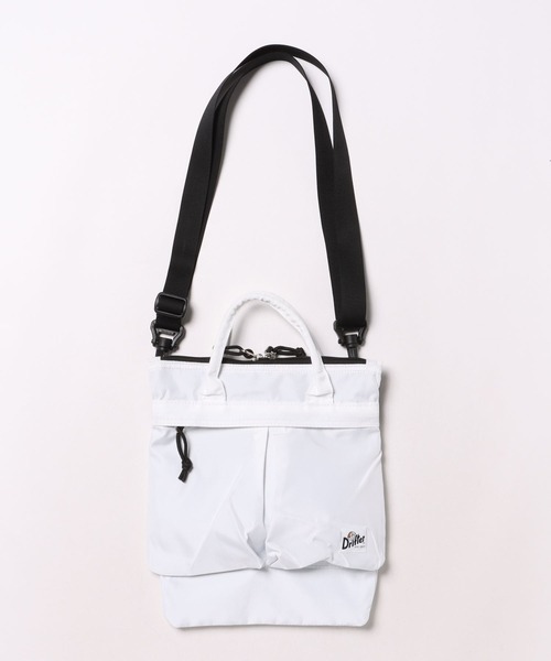 Drifter(ドリフター)の「HELMET BAG S/ヘルメットバッグ Sサイズ(ショルダーバッグ・レディース・ブラック/ターコイズブルー/ライトイエロー/ホワイト/タン・FREE)」の9枚目の写真