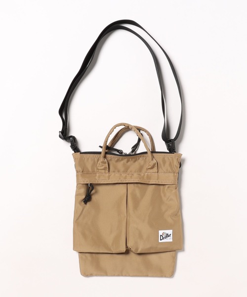 Drifter(ドリフター)の「HELMET BAG S/ヘルメットバッグ Sサイズ(ショルダーバッグ・レディース・ブラック/ターコイズブルー/ライトイエロー/ホワイト/タン・FREE)」の11枚目の写真