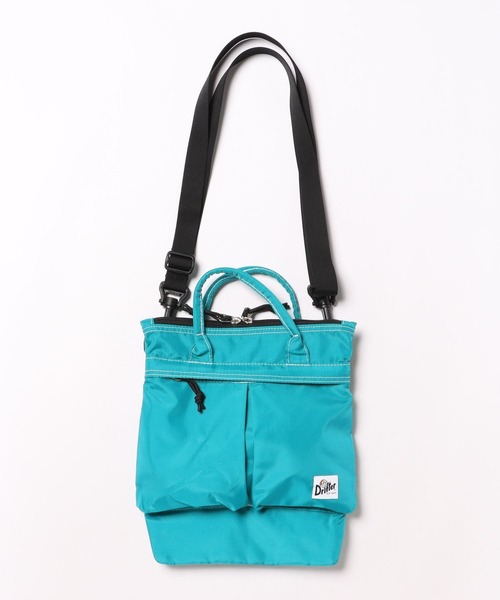 Drifter(ドリフター)の「HELMET BAG S/ヘルメットバッグ Sサイズ(ショルダーバッグ・レディース・ブラック/ターコイズブルー/ライトイエロー/ホワイト/タン・FREE)」の12枚目の写真