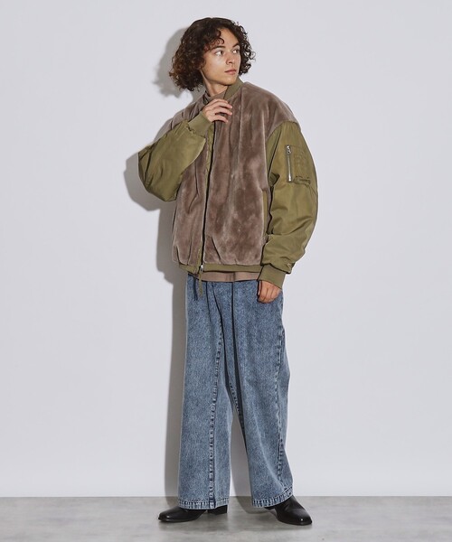 tk.TAKEO KIKUCHI（ティーケータケオキクチ）の「◆ヴィンテージライクワイドデニムパンツ（デニムパンツ・メンズ・ブラック系/ブラック系1/ブルー系/ホワイト/ブラック/ブルー系その他/ブルー系1・01/02/03）」の22枚目の写真