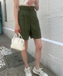 [ 田中亜希子さんコラボ ] 低身長サイズあり 撥水加工＆花粉防止＆UVカットショートパンツ