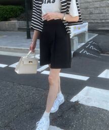 KOBE LETTUCE（コウベレタス）の「[ 田中亜希子さんコラボ ] 低身長サイズあり 撥水加工＆花粉防止＆UVカットショートパンツ（その他パンツ）」