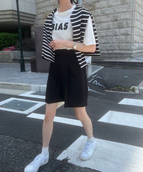 coco 未使用品 アンパスィ and per se メンズ パンツ L 82～87 ベージュ 【2024年モデル】 シンプル 田中亜希子さんコラボ ] 低身長サイズあり 撥水加工＆花粉防止