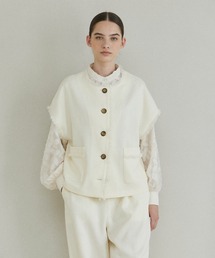 INED CLARO | フリンジベスト【セットアップ対応】(ベスト)