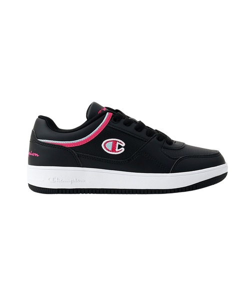Champion（チャンピオン）の「【Champion/チャンピオン】レディース リバウンド LOW（その他シューズ・レディース・ブラック/ホワイト×ピンク/ホワイト・25.0cm/24.5cm/24.0cm/23.0cm/23.5cm）」の3枚目の写真