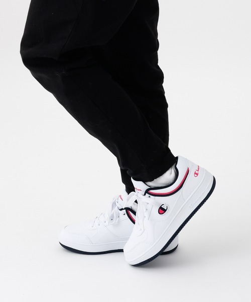 Champion（チャンピオン）の「【Champion/チャンピオン】レディース リバウンド LOW（その他シューズ・レディース・ブラック/ホワイト×ピンク/ホワイト・25.0cm/24.5cm/24.0cm/23.0cm/23.5cm）」の20枚目の写真