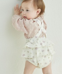 pairmanon | 【ベビー】サスペンダー付き ワッフルフリルブルマ(その他ベビーウェア)