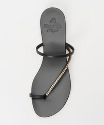 未使用保管品 il Sandalo of Capri ラインビジューサンダル il Sandalo of Capri】ビジューサンダル | Whim Gazette(ウィム