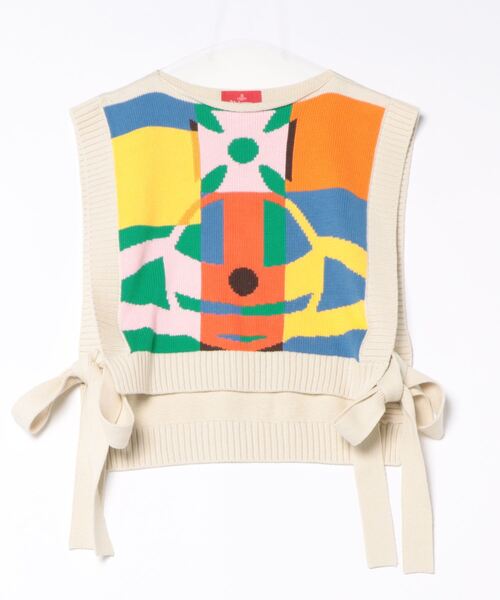 VIVIENNE WESTWOOD ベスト ノースリーブ コットン Vivienne Westwood（ヴィヴィアンウエストウッド）の「ﾊﾞﾙｷｰｺｯﾄﾝ