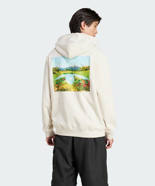 【セール】グラフィックパーカー（パーカー）｜adidas（アディダス）