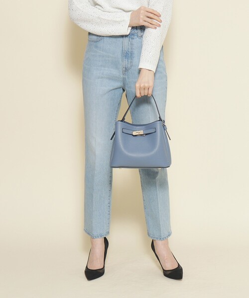 COUP DE CHANCE(クードシャンス)の「◆【2WAY】ミニショルダー(ショルダーバッグ・レディース・ライトグレー/ブルー系その他/ホワイト系・00)」の8枚目の写真