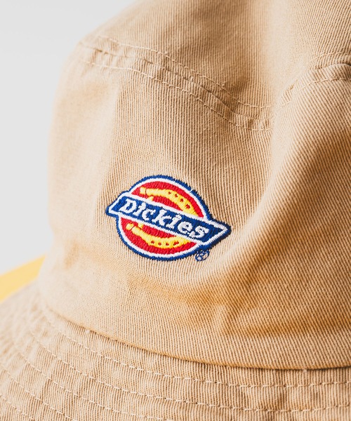 Dickies（ディッキーズ）の「【DICKIES/ディッキーズ】アイコンロゴバケットハット（ハット・メンズ・ブラック/ダークグリーン/レンガ/ベージュ・FREE）」の3枚目の写真