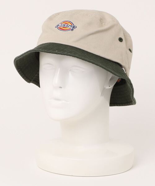 Dickies（ディッキーズ）の「【DICKIES/ディッキーズ】アイコンロゴバケットハット（ハット・メンズ・ブラック/ダークグリーン/レンガ/ベージュ・FREE）」の19枚目の写真