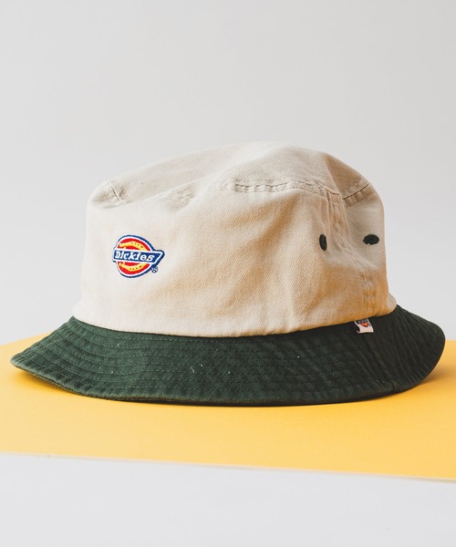 Dickies（ディッキーズ）の「【DICKIES/ディッキーズ】アイコンロゴバケットハット（ハット・メンズ・ブラック/ダークグリーン/レンガ/ベージュ・FREE）」の8枚目の写真
