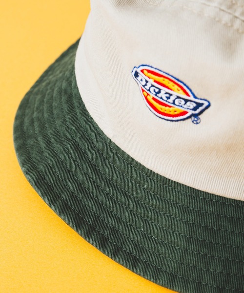 Dickies（ディッキーズ）の「【DICKIES/ディッキーズ】アイコンロゴバケットハット（ハット・メンズ・ブラック/ダークグリーン/レンガ/ベージュ・FREE）」の10枚目の写真