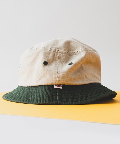 Dickies（ディッキーズ）の「【DICKIES/ディッキーズ】アイコンロゴバケットハット（ハット・メンズ・ブラック/ダークグリーン/レンガ/ベージュ・FREE）」の12枚目の写真