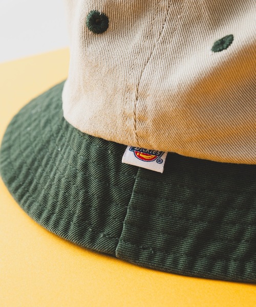 Dickies（ディッキーズ）の「【DICKIES/ディッキーズ】アイコンロゴバケットハット（ハット・メンズ・ブラック/ダークグリーン/レンガ/ベージュ・FREE）」の13枚目の写真