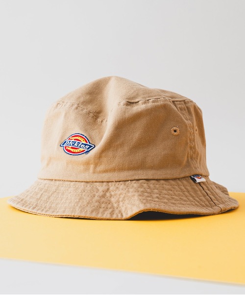 Dickies（ディッキーズ）の「【DICKIES/ディッキーズ】アイコンロゴバケットハット（ハット・メンズ・ブラック/ダークグリーン/レンガ/ベージュ・FREE）」の7枚目の写真