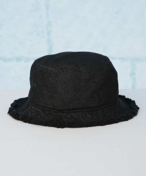 Lee（リー）の「Lee/LE FRINGE BUCKET COLOR DENIM（ハット・メンズ・ブラック/ネイビー・FREE）」の6枚目の写真