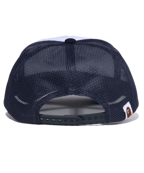 A BATHING APE（アベイシングエイプ）の「GO APE POINTER COLLEGE MESH CAP（キャップ・メンズ・グリーン/レッド/ブラック/ネイビー・FREE）」の16枚目の写真