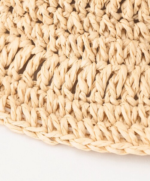 J.PRESS YORK STREET（ジェイプレスヨークストリート）の「【WOMEN】ペーパーバケットハット（ハット・レディース・ライトグレー系/ベージュ系・F）」の5枚目の写真