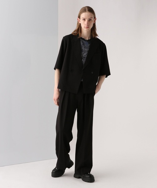 HARE（ハレ）の「フラワーラメニットプルオーバー(HARE)（ニット/セーター・メンズ・グレー/ブラック・FREE）」の4枚目の写真