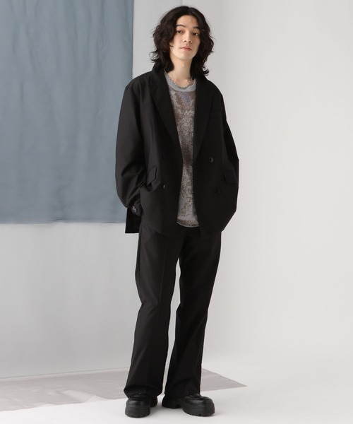 HARE（ハレ）の「フラワーラメニットプルオーバー(HARE)（ニット/セーター・メンズ・グレー/ブラック・FREE）」の8枚目の写真