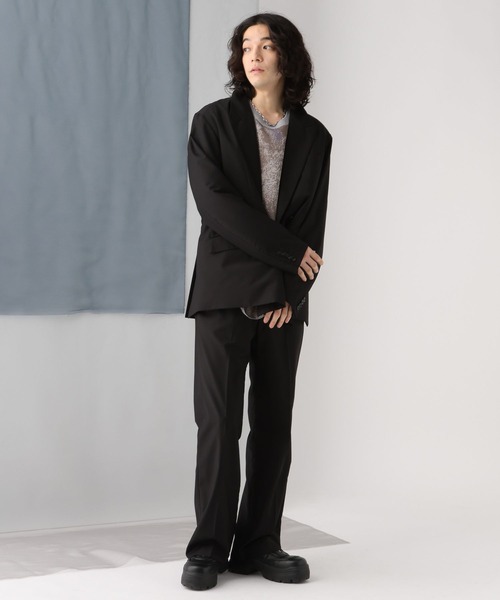 HARE（ハレ）の「フラワーラメニットプルオーバー(HARE)（ニット/セーター・メンズ・グレー/ブラック・FREE）」の9枚目の写真