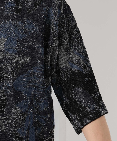 HARE（ハレ）の「フラワーラメニットプルオーバー(HARE)（ニット/セーター・メンズ・グレー/ブラック・FREE）」の17枚目の写真