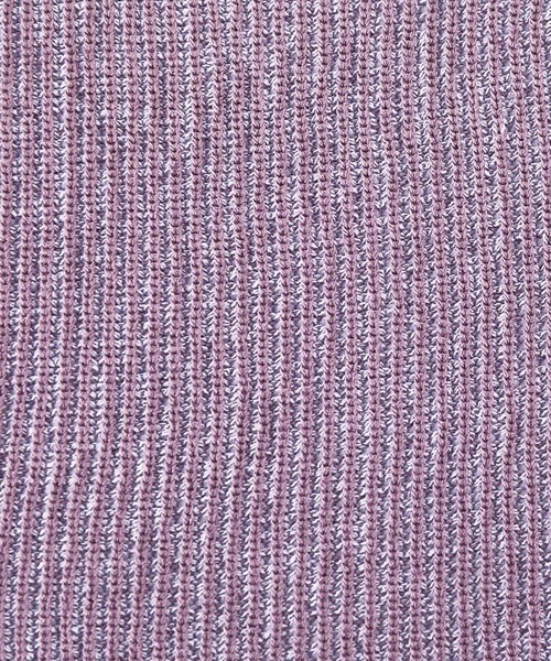 n'OrLABEL（ノアールレーベル）の「『配色リバーシブル半袖ニット』（ニット/セーター・レディース・ブラック/ラベンダー・1/2）」の15枚目の写真