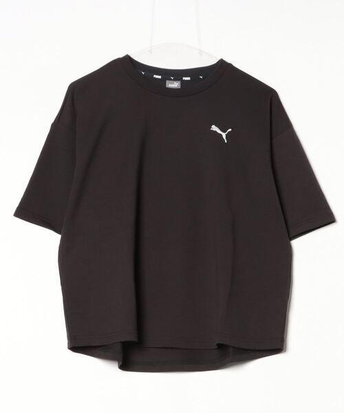 PUMA（プーマ）の「プーマ PUMA SUMMER PACK ベビーテリー SS Tシャツ_（Tシャツ/カットソー・レディース・サーモンピンク/ブラック/ホワイト・M/L/XL/S）」の2枚目の写真