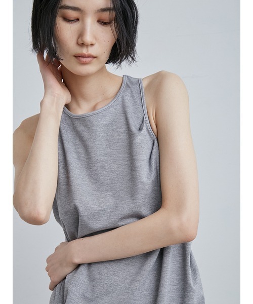 MIESROHE ツイストカットナローワンピース　ブラック　0サイズ MIESROHE（ミースロエ）の「ﾂｲｽﾄｶｯﾄﾅﾛｰﾜﾝﾋﾟｰｽ【ｳｫｯｼｬﾌﾞﾙ