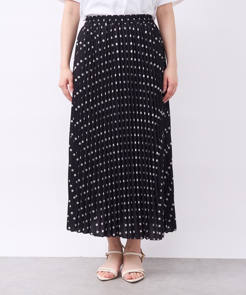 un dix cors（アンディコール）の「ドットプリーツスカート（スカート・レディース・グレー/ブラック・FREE）」の22枚目の写真