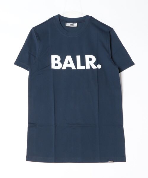 【国内発送】BALR.ボーラー ロゴT シャツ Straight T-Shirt★ BALR.（ボーラー）の「BRAND STRAIGHT T-SHIRT（Tシャツ