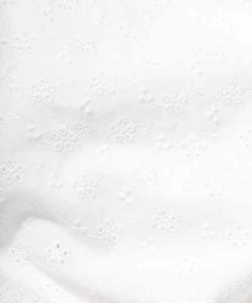 PUNYUS（プニュズ）の「コットンレースキャミワンピース（ワンピース・レディース・ホワイト/ブラック・1/4/3/2）」の11枚目の写真