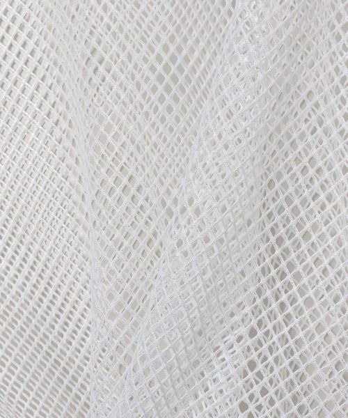 JEANASIS（ジーナシス）の「ハクメッシュNS/120228（Tシャツ/カットソー・レディース・ブラック/ホワイト・FREE）」の8枚目の写真