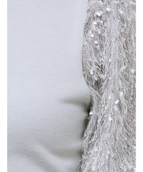 MERCURYDUO（マーキュリーデュオ）の「フェザースリーブニット（ニット/セーター・レディース・アイボリー/グレー/ブラック・FREE）」の22枚目の写真