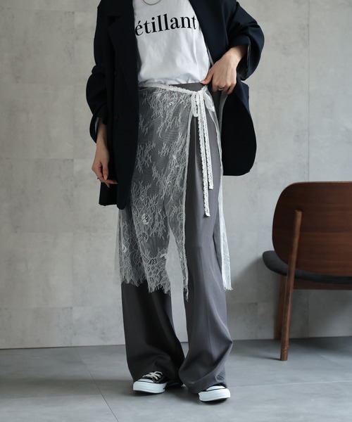 極美品 sacai サカイ レース プリーツ ラップ 巻き スカート 2025年最新】sacai ラップ スカートの人気アイテム - メルカリ